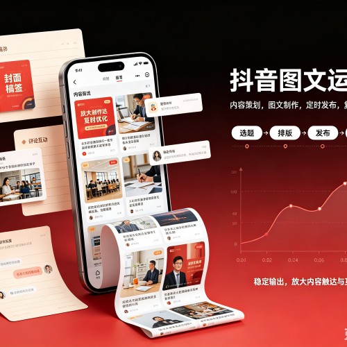 港口抖音图文代运营服务